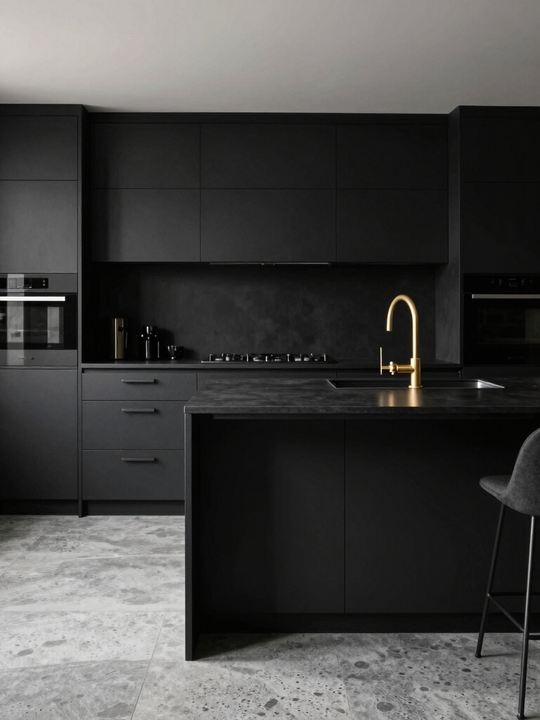 elegant black hardware choices