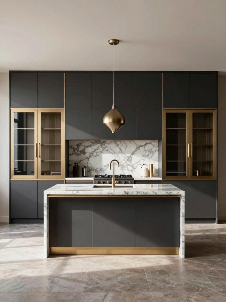 elegant clutter free kitchen designs