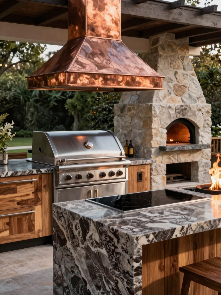 elegant culinary outdoor experience