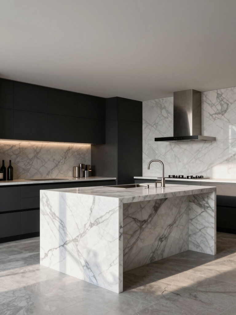 elegant functional kitchen centerpiece