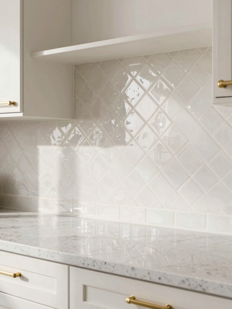 elegant herringbone tile design