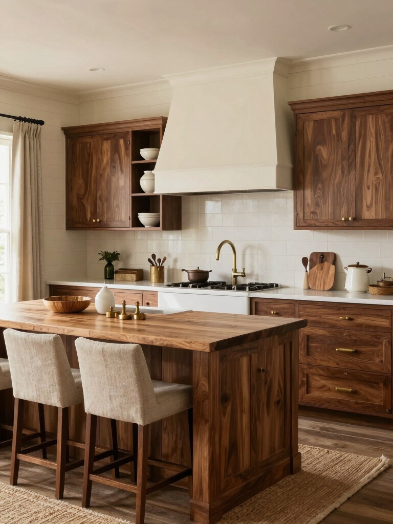 elegant rustic kitchen harmony