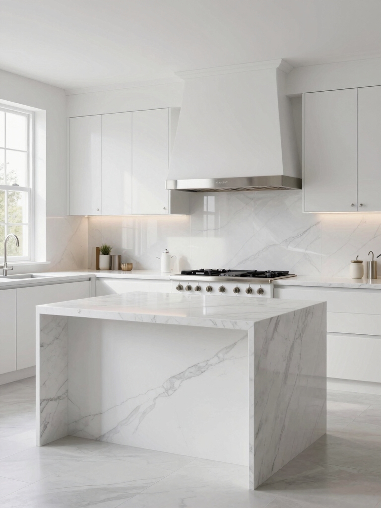 elegant white kitchen ideas