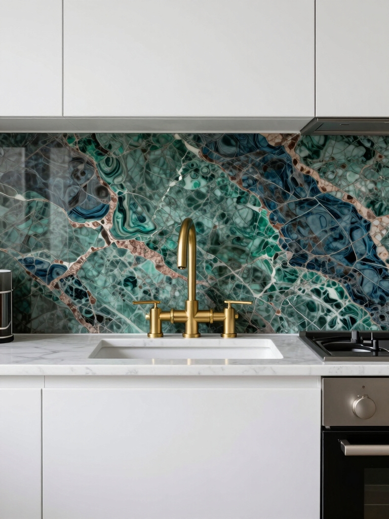 elevate kitchen with marble