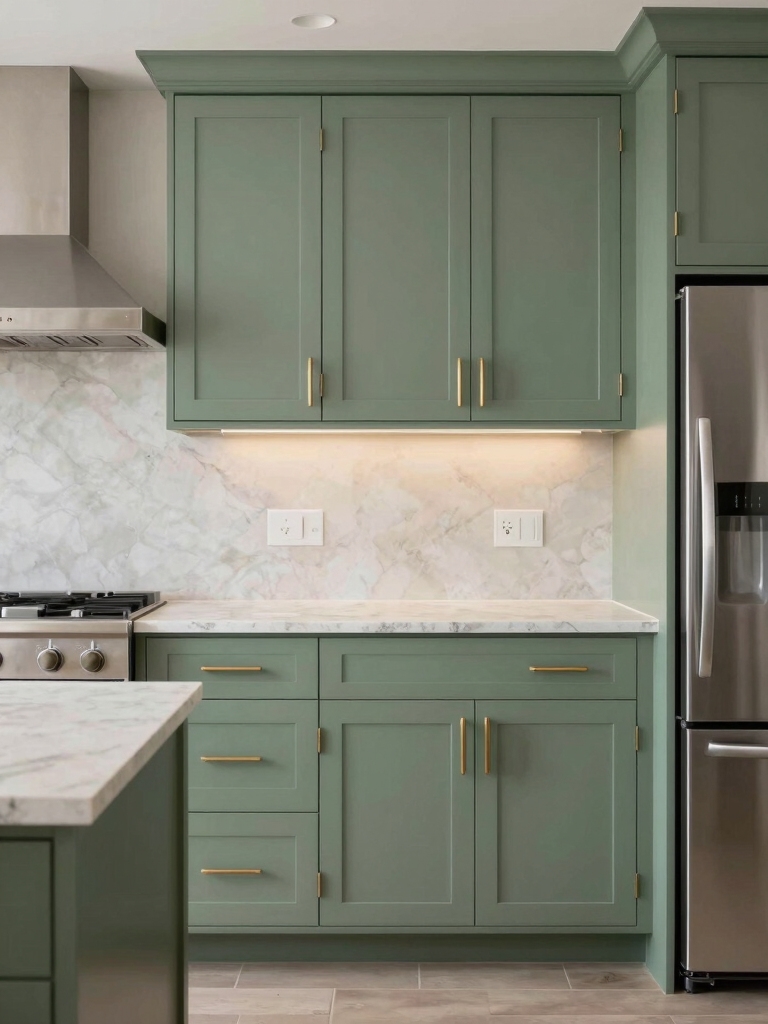 elevate sage kitchen aesthetics
