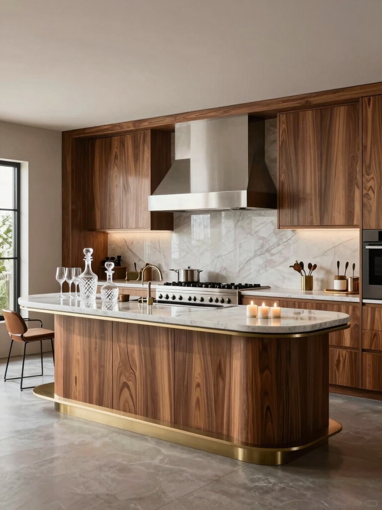 flowing kitchen bar conversations