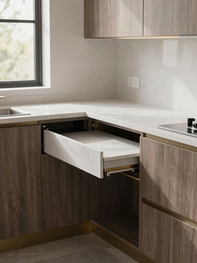 hidden workspace for efficiency