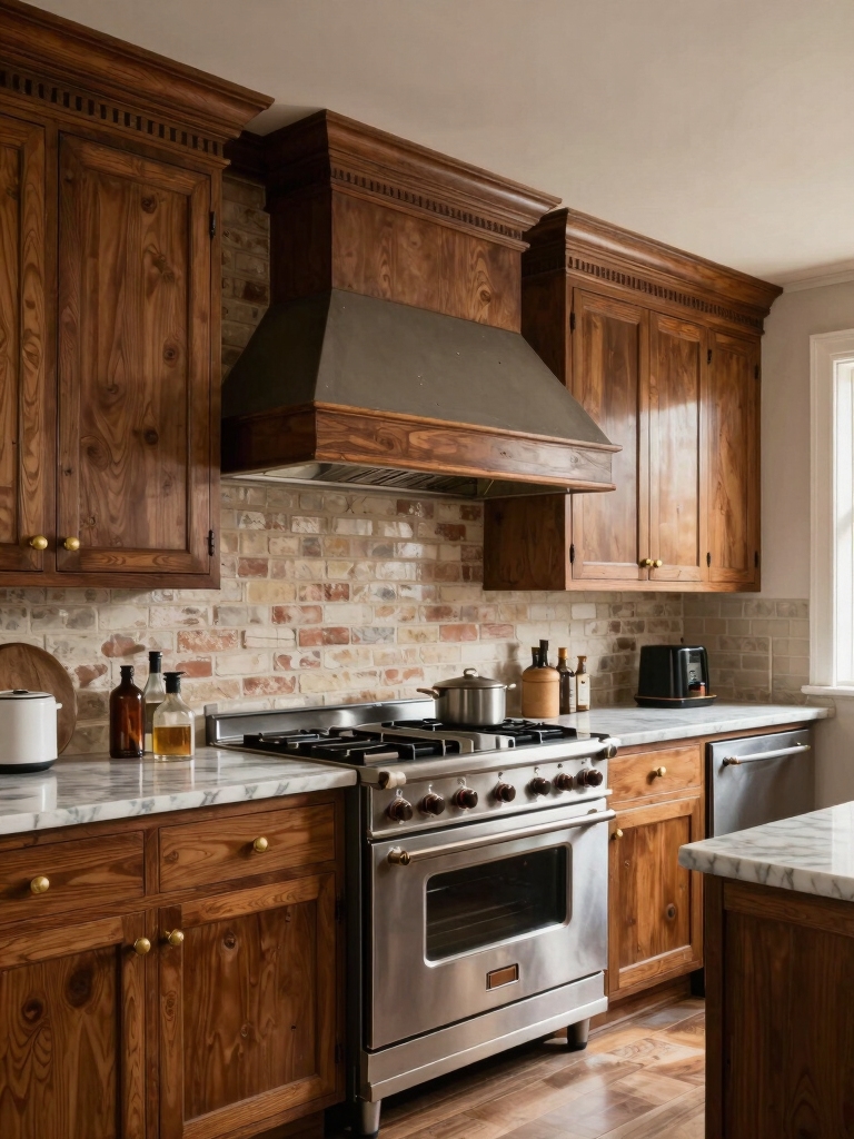 historic modern kitchen fusion