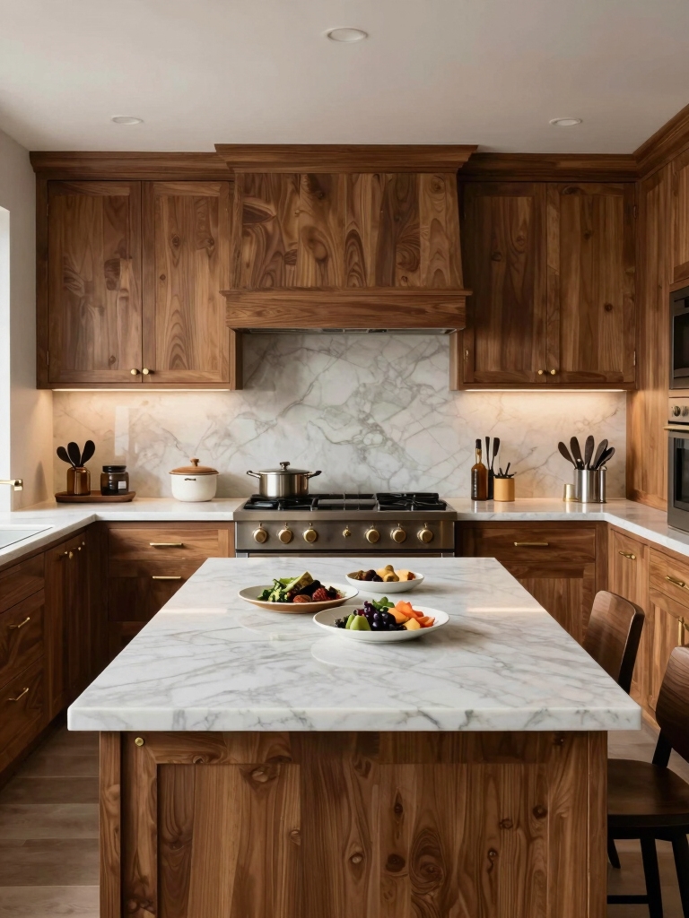 interactive light filled kitchen design