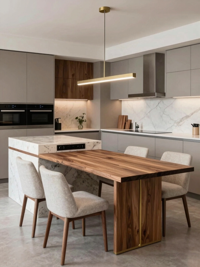 kitchen island dining solution