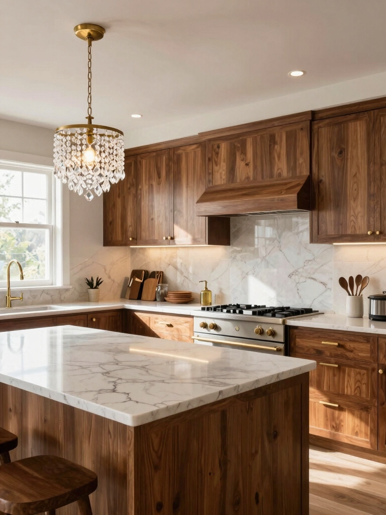 layered lighting for cooking