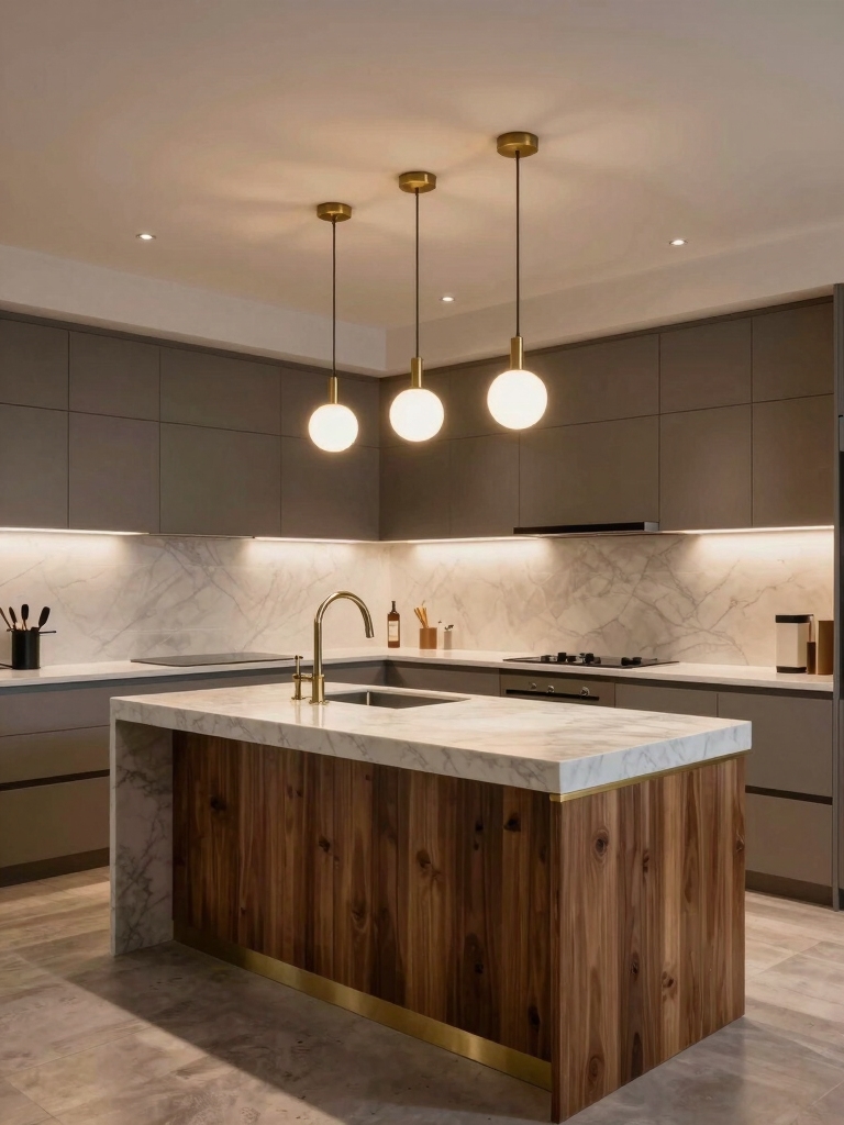 layered lighting for functionality