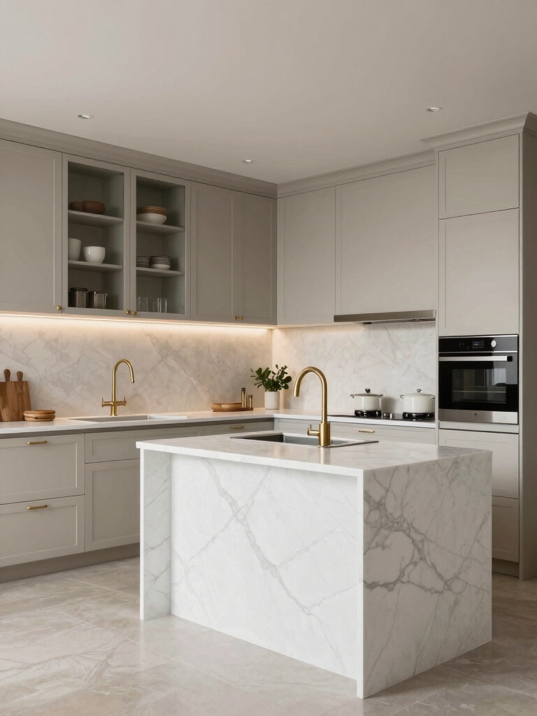 light colors enhance spaciousness