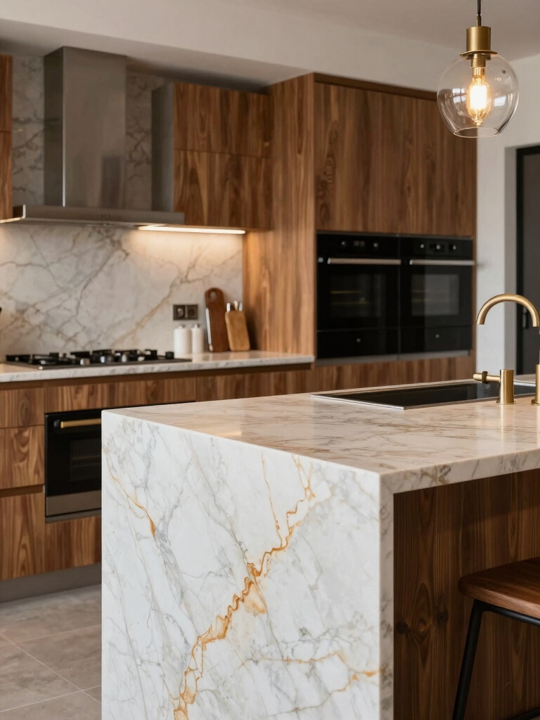 luxe countertops on a budget