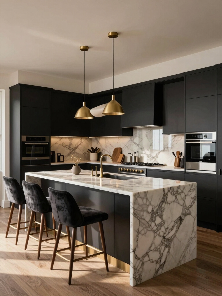 luxury kitchens in small spaces