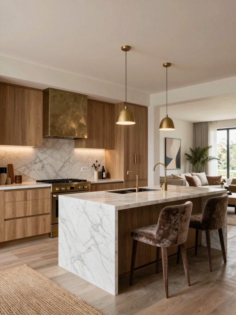 luxury open concept kitchens