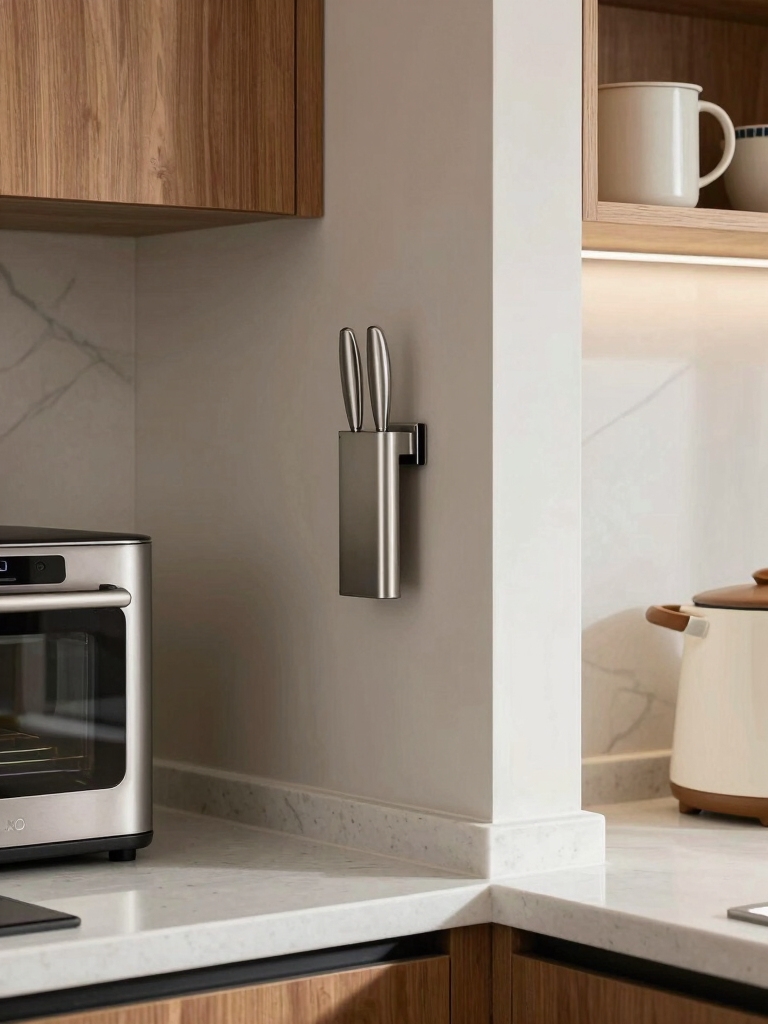 magnetic knife strips installation