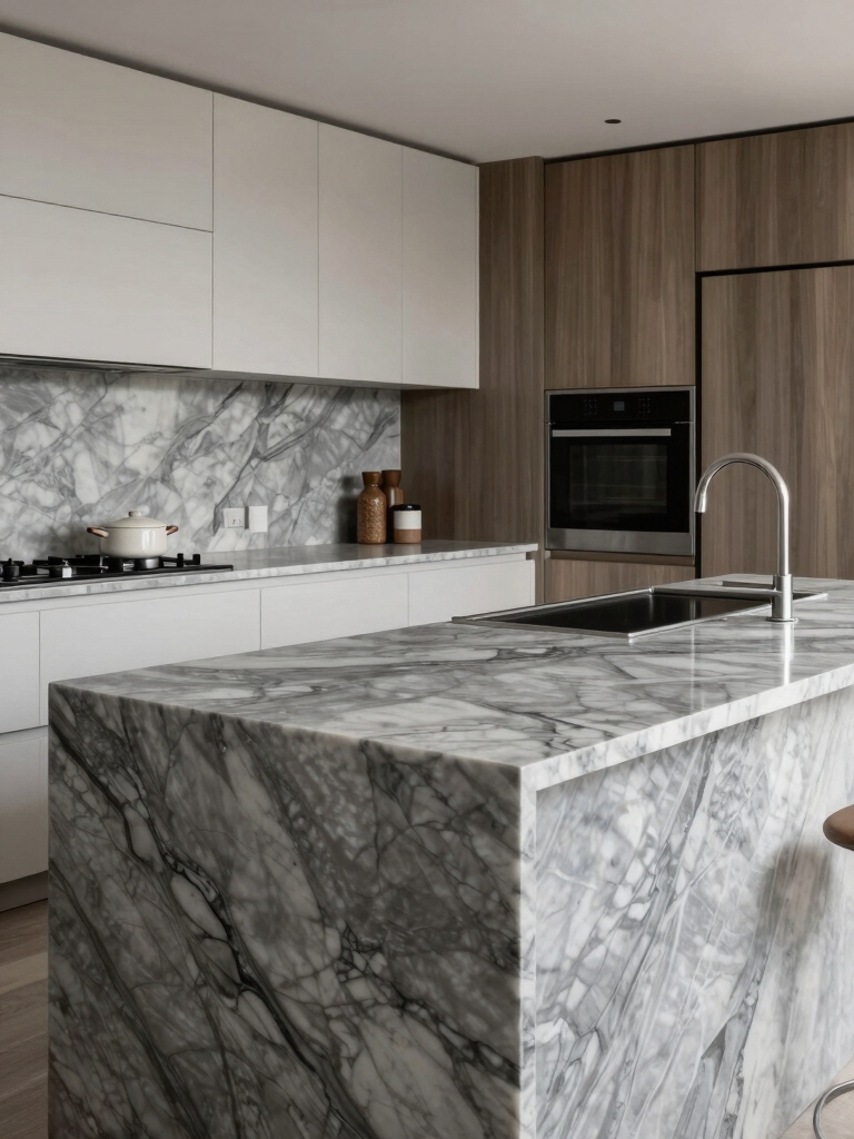 marble selection vein finish color