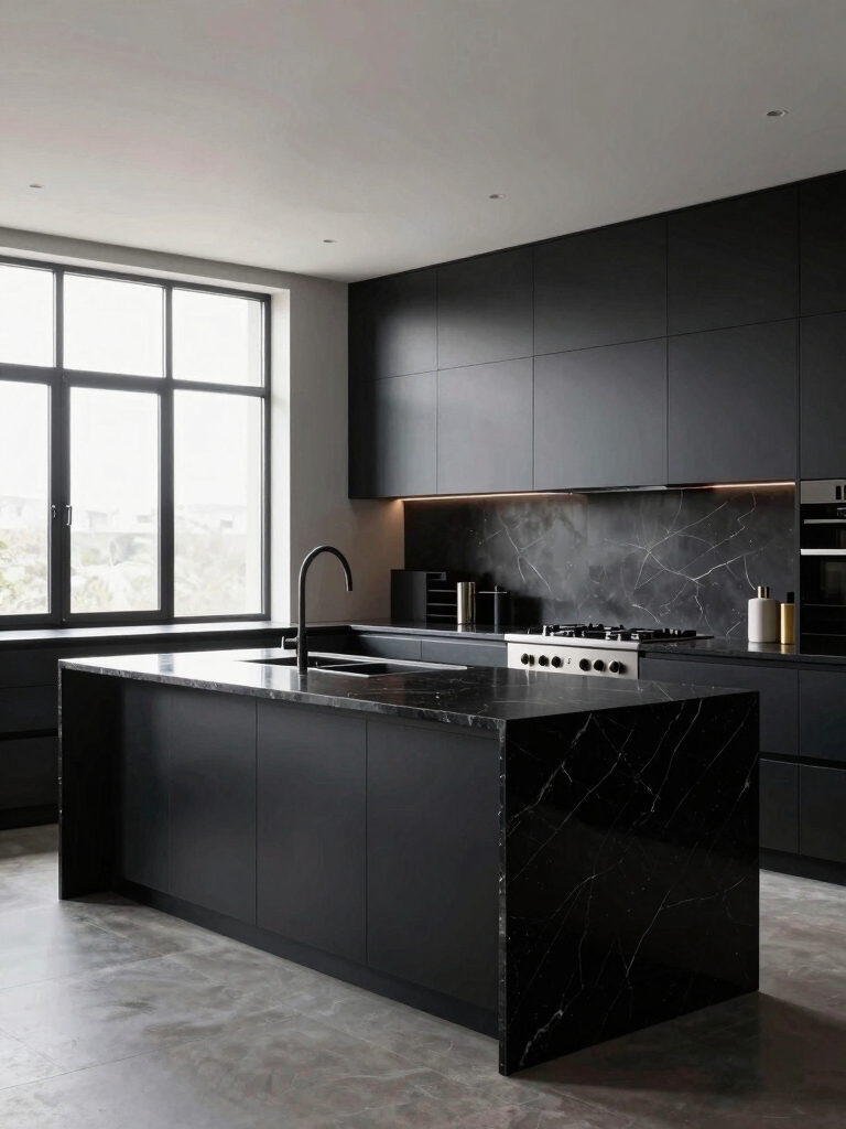 matte versus glossy cabinets