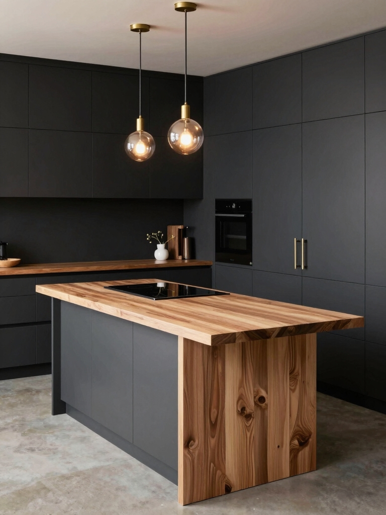 maximize narrow kitchen space