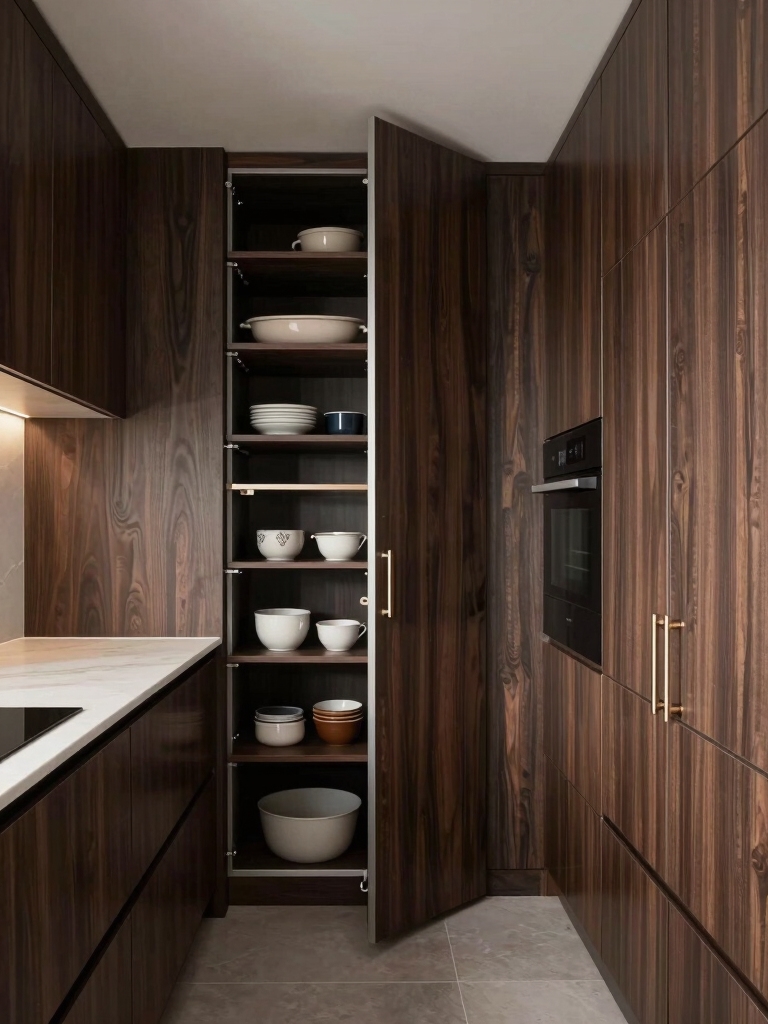 maximize slim cabinet storage