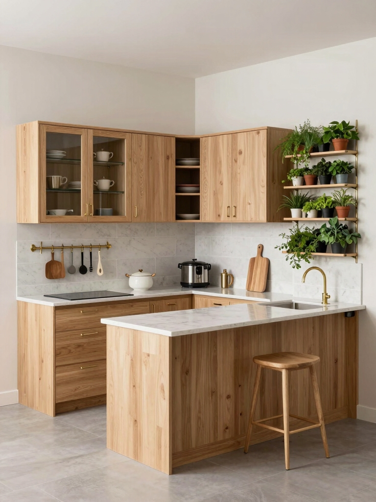maximizing kitchen corner space