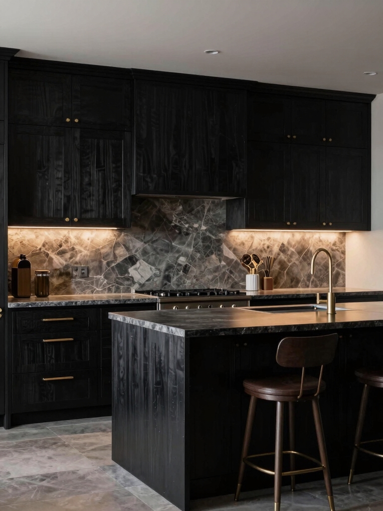 moody cabinetry lighting techniques