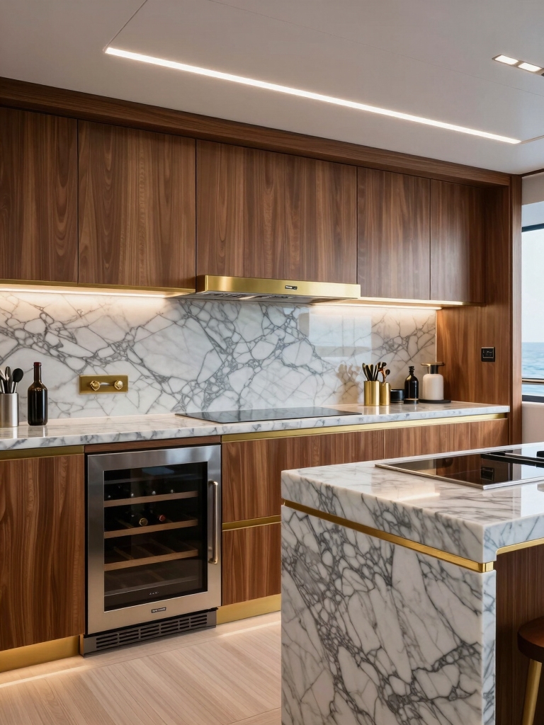 nautical elegance in kitchens