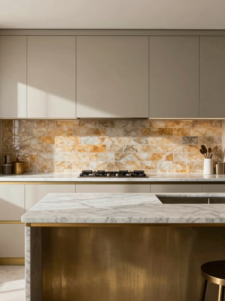 neutral warmth kitchen balance