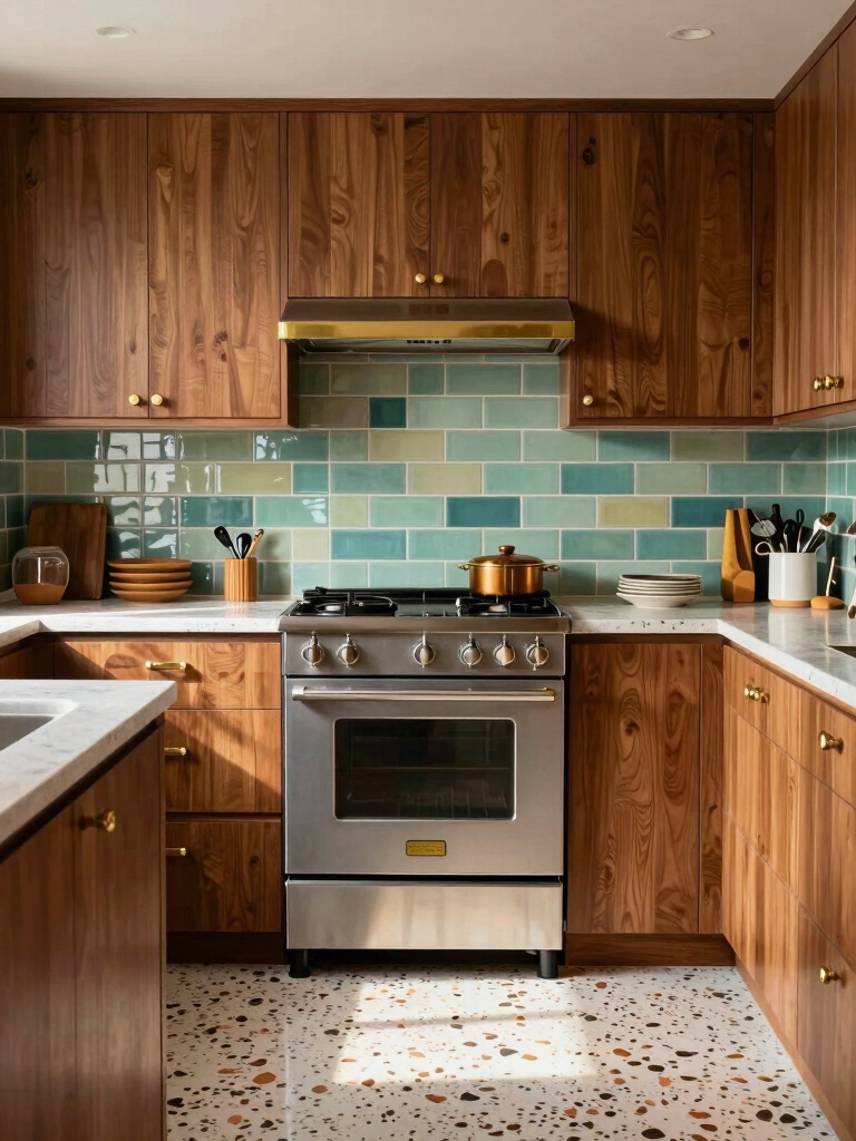 nostalgic geometric tile patterns
