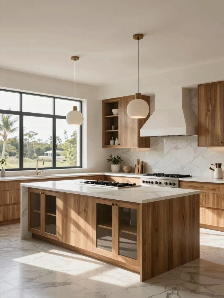 open concept kitchen islands