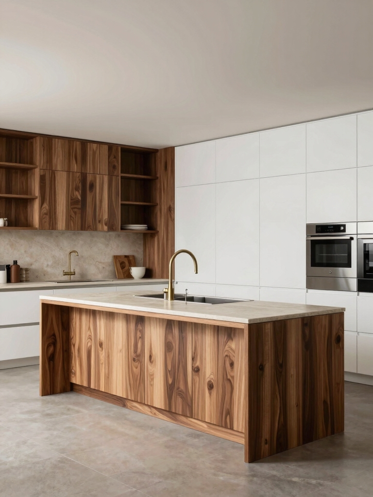 organic wood and white