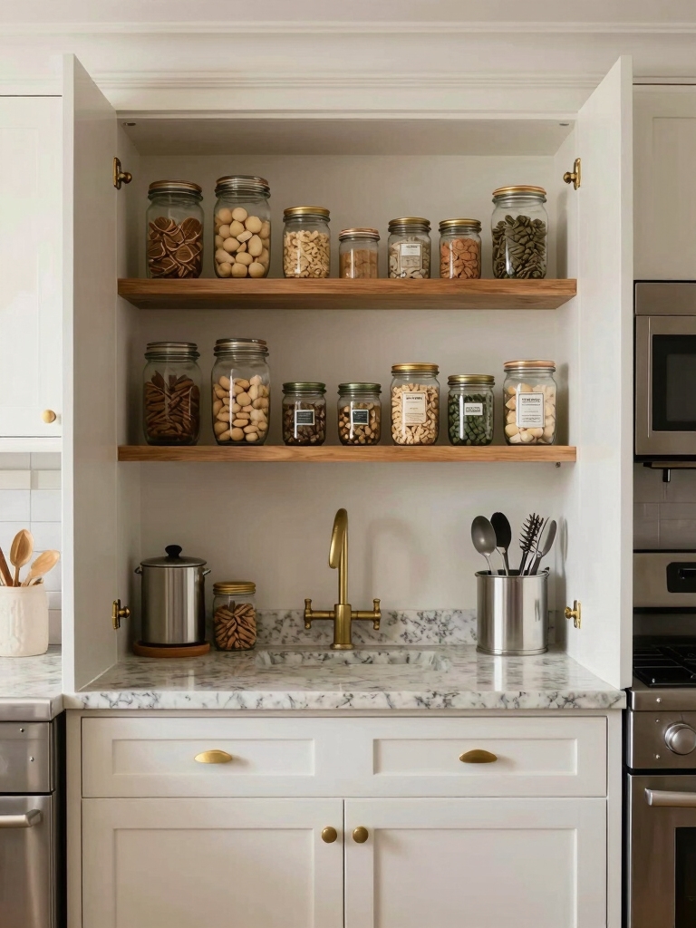 organized essentials for convenience