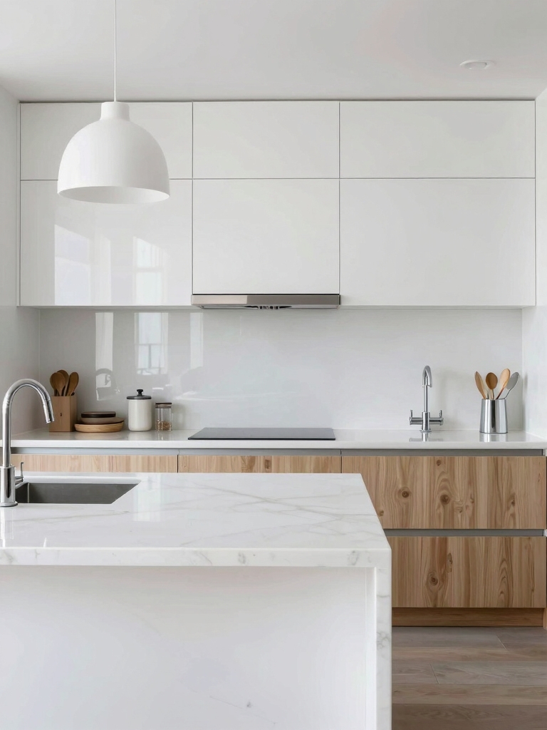 reflective surfaces enhance brightness