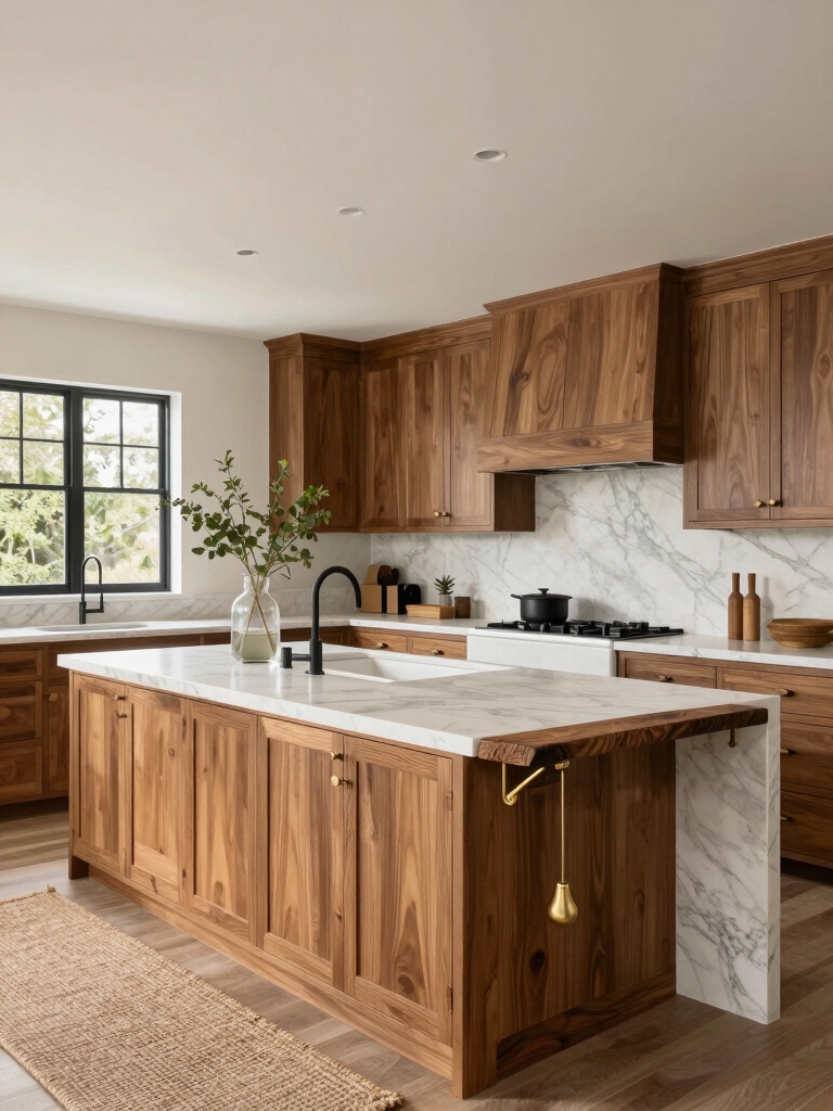 rustic elegance in kitchens