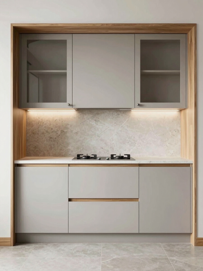 seamless modern kitchen design
