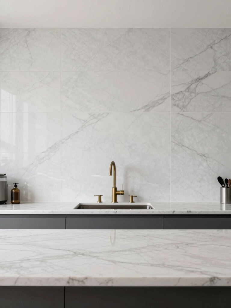 seamless spacious kitchen aesthetics