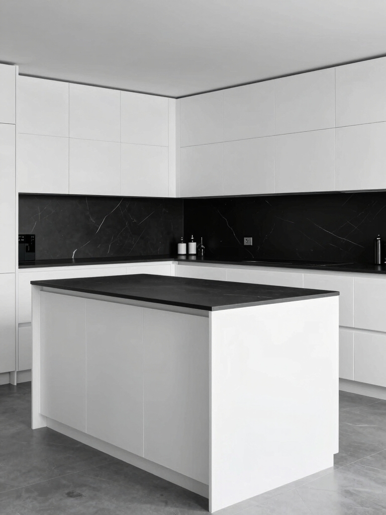 sleek modern kitchen elegance
