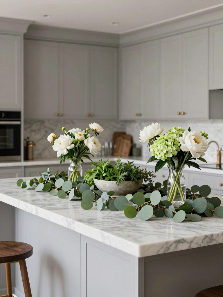 spring decor with florals