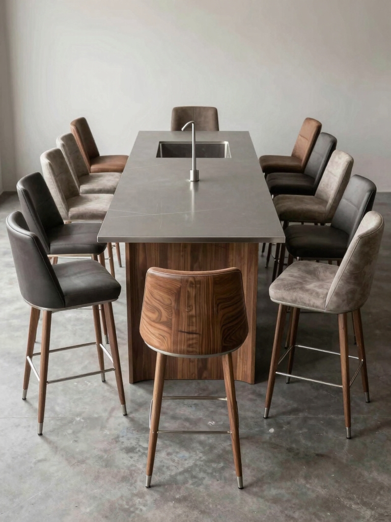 stylish bar stool pairings