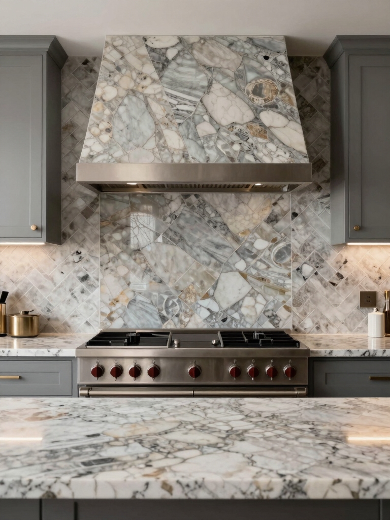 stylish kitchen wall protection