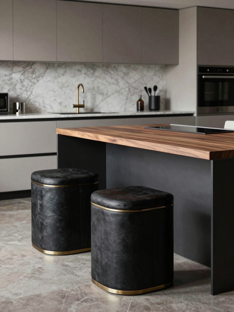 stylish seating enhances design