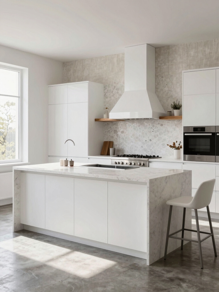 subtle textures enhance kitchens