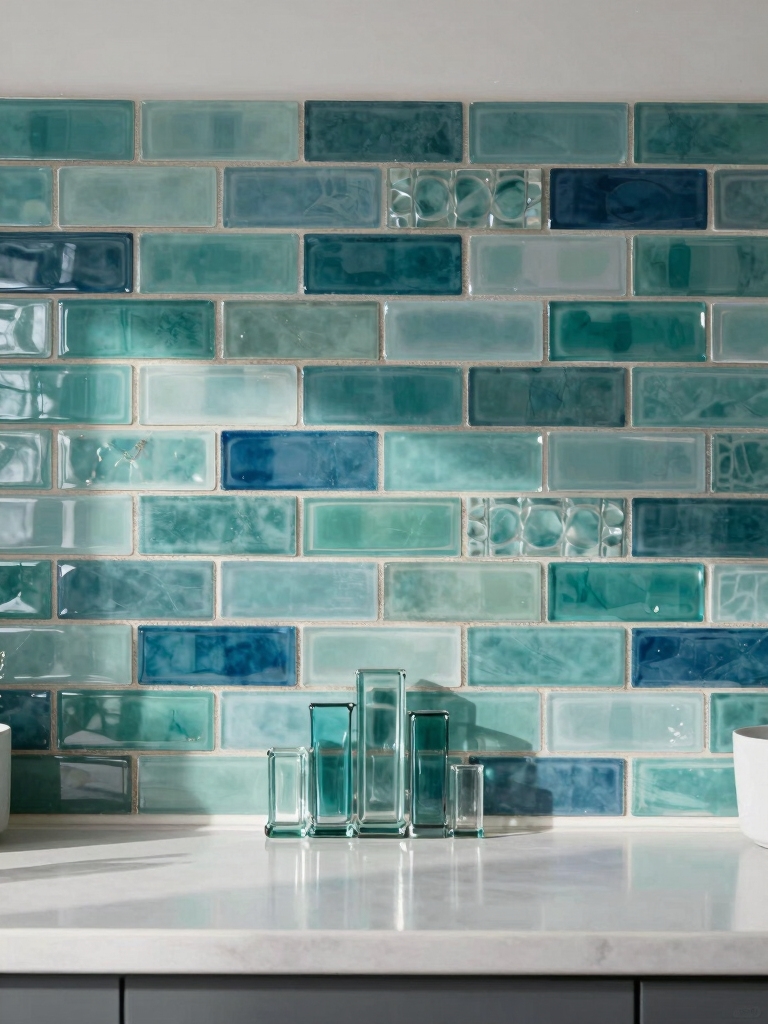 teal and blue tranquility