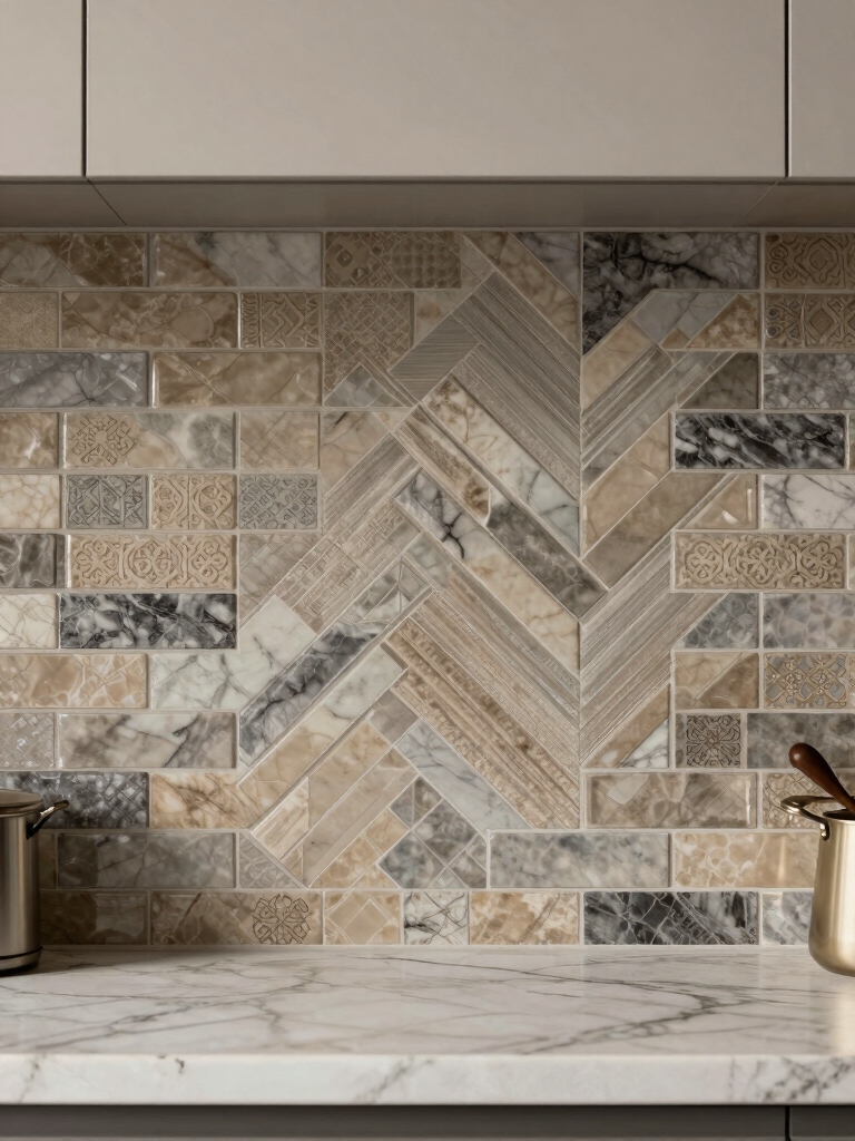 textured dimensional tile patterns