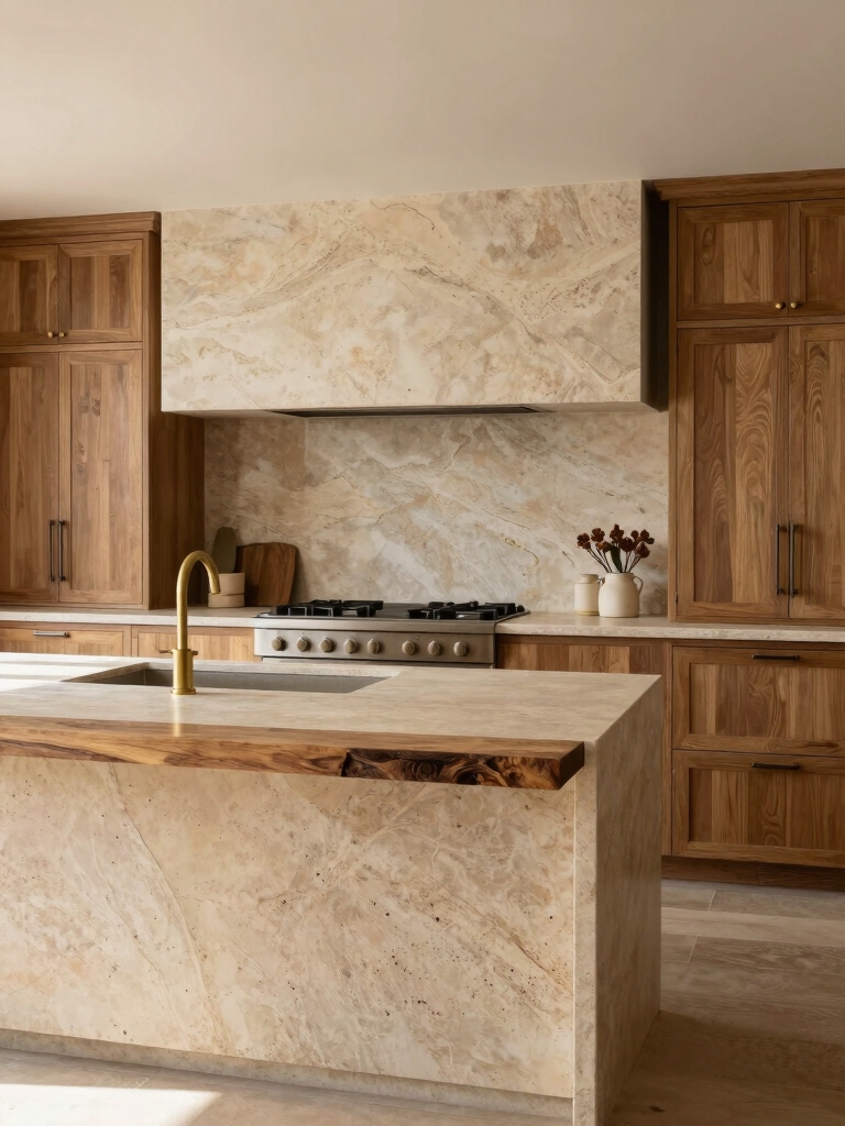 textured stone countertop elegance