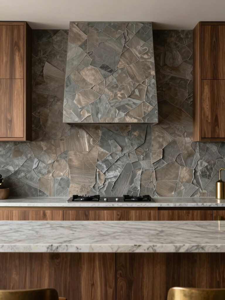 textured surfaces enhance kitchens