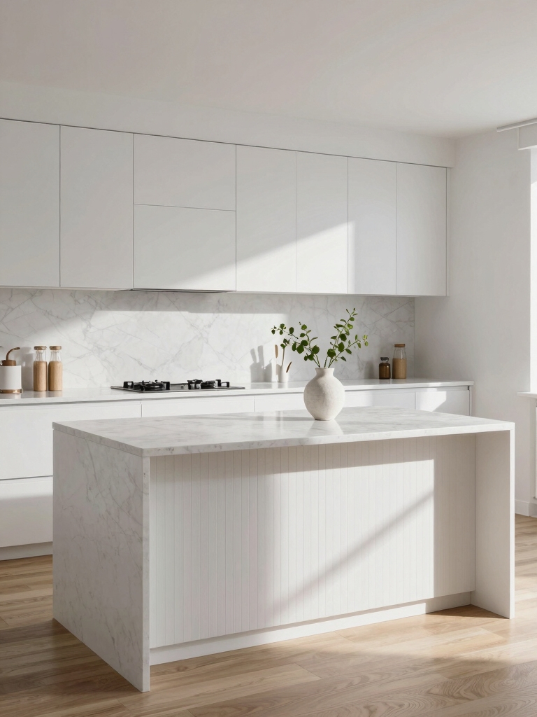 textured white surface enhancements