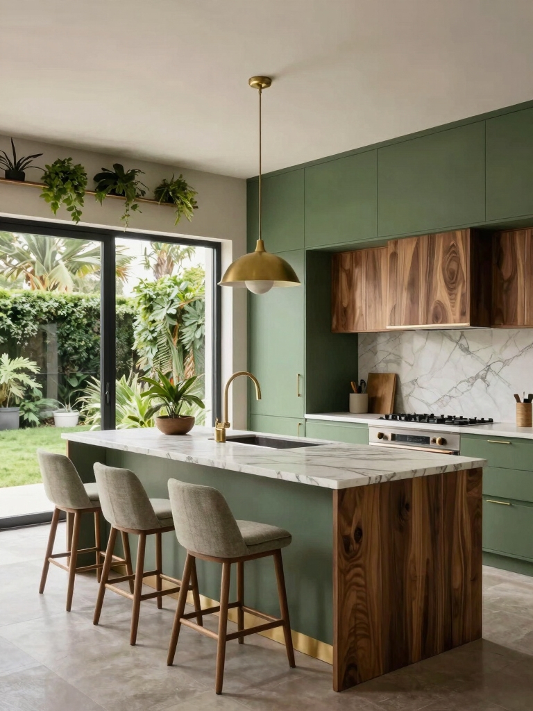 timeless luxe green aesthetics