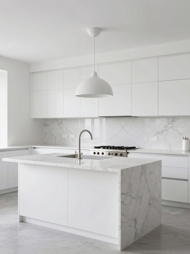 timeless white kitchen elegance